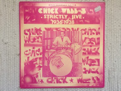 Chick Webb Strictly Jive 1936-1938 disc vinyl lp muzica jazz MCA records VG+ foto