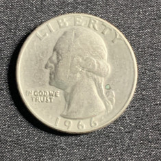 Moneda quarter dollar 1966 USA