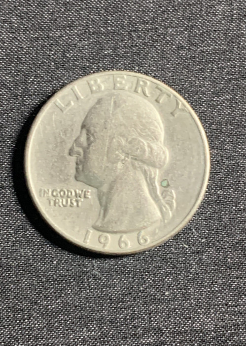 Moneda quarter dollar 1966 USA