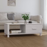 Gossi masa de cafea &bdquo;hamar&rdquo;, alb, 100x55x35 cm, lemn masiv de pin