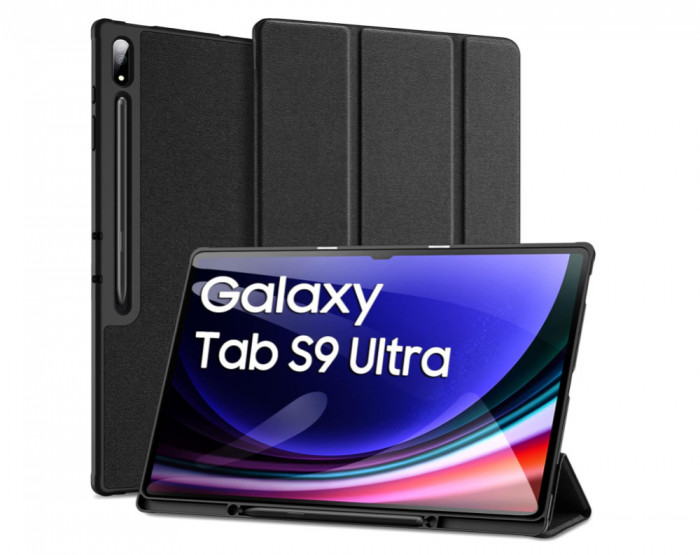 Husa DUX DUCIS pentru Samsung Galaxy Tab S9 Ultra 14,6 inchi 2023, neagra - RESIGILAT