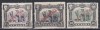 Nyassa Mozambic 1911 - Dromadere - Timbre neemise supratipar &bdquo;REPUBLICA&rdquo;, Sarniera, MH, Nestampilat
