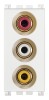 Priza audio RCA 1M Vimar Arke alb 19335.B