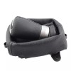 Nuca Schimbator Piele + Manson Honda Accord MK8 (2008-2014) 6 Viteze, Negru, Filet - Fabricat Italia