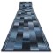 Traversa anti-alunecare Ikat gri, 67 cm