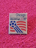 Insigna logo - Campionatul Mondial de Fotbal USA 1994 (Chicago)