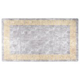 Gossi covor lavabil, gri, 190x300 cm, antiderapant