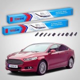 Cumpara ieftin Ștergătoare Ford Mondeo Mk5 Sedan 2014-2024 | Set Față Flat Premium &ndash; TeamCar&reg;