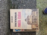 Dictionar roman italian vintage