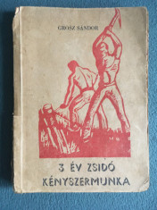 * GROSZ SANDOR: 3 ev zsido kenyszermunka. A romaniai fasizmus fekete napjaibol foto