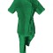 Costum Medical Pe Stil, Verde Conex cu Elastan, Model Andreea - XS, 2XL