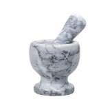 Mojar cu pistil marmura 10cm Gri Zilan ZTS8045
