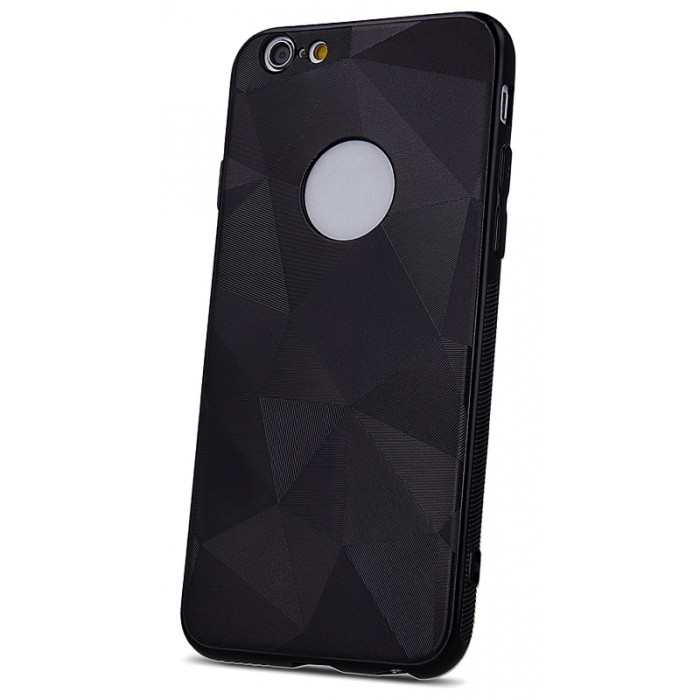 Husa TPU OEM Diamond Matt pentru Samsung Galaxy A30 A305, Neagra