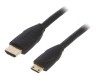 Cablu HDMI 2.0 Mini HDMI 2m Negru