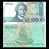 CROATIA 100000 / 100.000 DINARI / DINARA 1993 , P-27a , UNC , necirculata