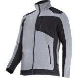 JACHETA POLAR CU INTARITURA / GRI - 2XL