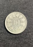 Moneda 10 rappen 1992 Elvetia