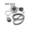 SKF Set pompa apa + curea dintata