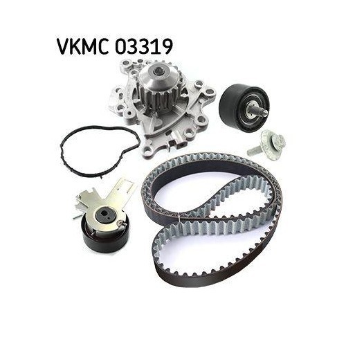 SKF Set pompa apa + curea dintata