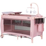 Cumpara ieftin Patut pliabil Chipolino Bella powder pink