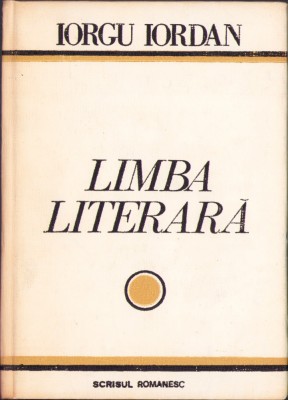 HST C1682 Limba literară 1977 Iorgu Iordan foto