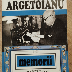 Constantin Argetoianu "Memorii" Editura Machavelli, 11 volume.