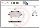 BREMBO P 23 101 PRIME LINE set placute frana disc