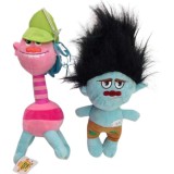 Trolls Plus 30 cm, Personaj de Plus Multicolor, Jucarie Copii Baieti Fete, 3+ ani
