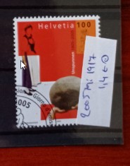 TS21 - Timbre serie Elvetia 2005 Mi1971