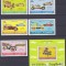 DB1 Masini Fujeira Automobile Istoria Auto Clasice 5 v. + SS MNH NDT