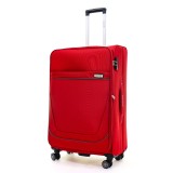 Troler Petra Textil Rosu 79x46x30 cm ComfortTravel Luggage, Ella Icon