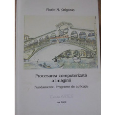 PROCESAREA COMPUTERIZATA A IMAGINII. FUNDAMENTE. PROGRAME DE APLICATIE-FLORIN M. GRIGORAS