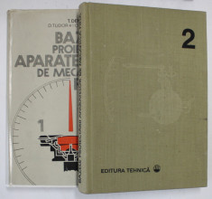 BAZELE PROIECTARII APARATELOR DE MECANICA FINA, VOL. I - II, 1984 foto