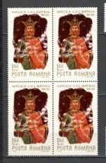 Romania.1968 550 ani moarte Mircea cel Batrin bloc 4 YR.391