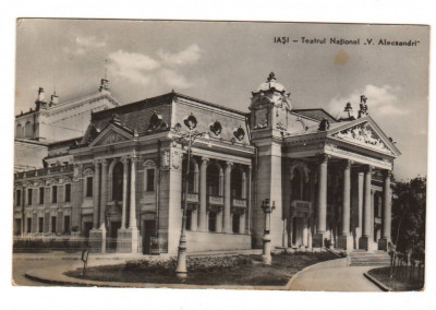 CPIB 20468 CARTE POSTALA - IASI. TEATRUL NATIONAL &amp;quot;VASILE ALECSANDRI&amp;quot;, RPR foto