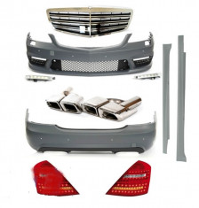 Pachet Complet Retrofit ( Facelift) Mercedes Benz W221 S-Class ( 2005- 2009), OEM - PCR75726 foto