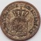 2451 Germania Bavaria 1 kreuzer 1870 Maximilian II km 873