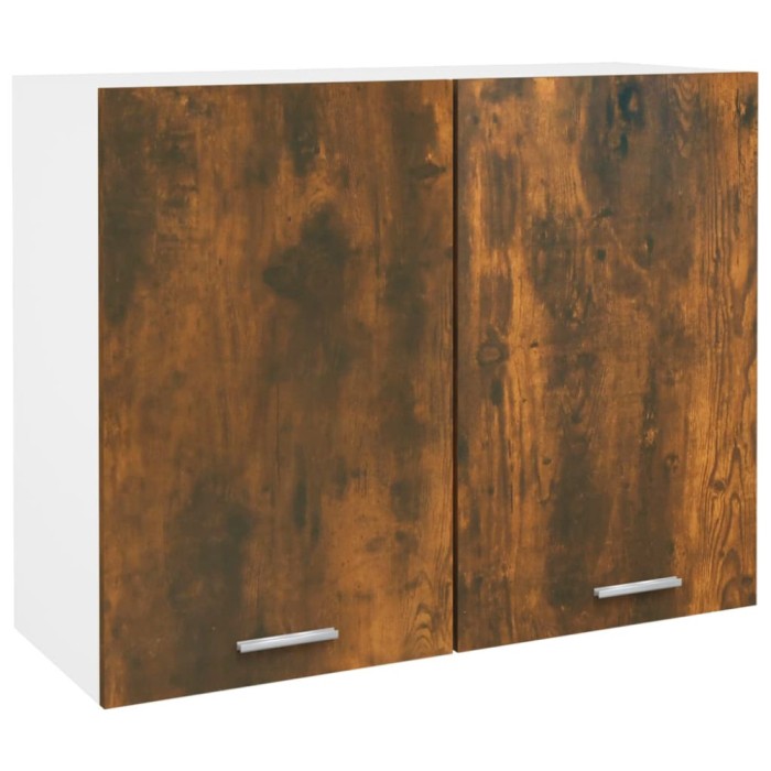 vidaXL Dulap suspendat &ldquo;Lyon&rdquo;, stejar fumuriu, 80x31x60 cm 815588