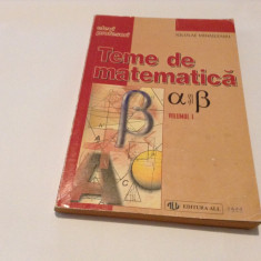 TEME DE MATEMATICA NICOLAE MIHAILEANU--RF10/0