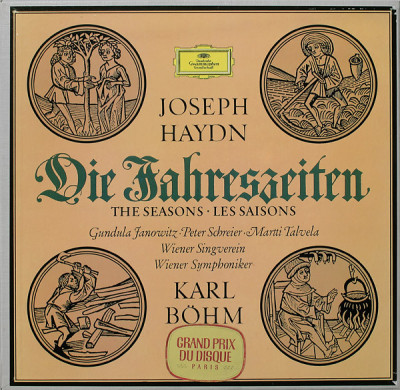 Editie cartonata 3XLP Haydn &amp;ndash; Die Jahreszeiten = The Seasons = Les Saisons (EX) foto