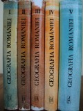 Geografia Romaniei Set 5 Volume Editura Academiei Carti Cartonata 1983-2005
