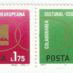 Romania, LP 790/1972, Colaborarea Cultural-Economica Intereuropeana, MNH