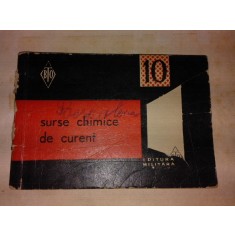 Surse chimice de curent - Ion Ganea