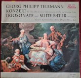 Disc Vinil Georg Philipp Telemann- Konzert F&uuml;r Fl&ouml;te, Oboe D'Amore, Viola D'Amore-Heliodor-89 543