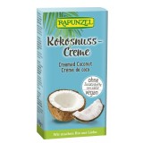 Crema de Cocos Bio Rapunzel, 100% Nuca de Cocos, Fara Lactoza, Fara Gluten, Vegana, 100g
