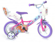 Bicicleta copii 12&amp;#039;&amp;#039; Winx PlayLearn Toys foto