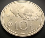Cumpara ieftin Moneda exotica 10 TOEA - PAPUA NOUA GUINEE, anul 1975 * cod 4765, Australia si Oceania