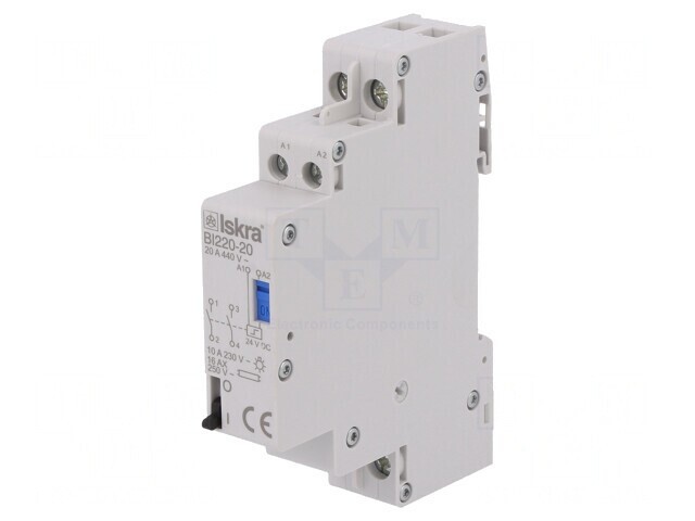 Releu Bistabil de Impulsuri NO 20A IP20