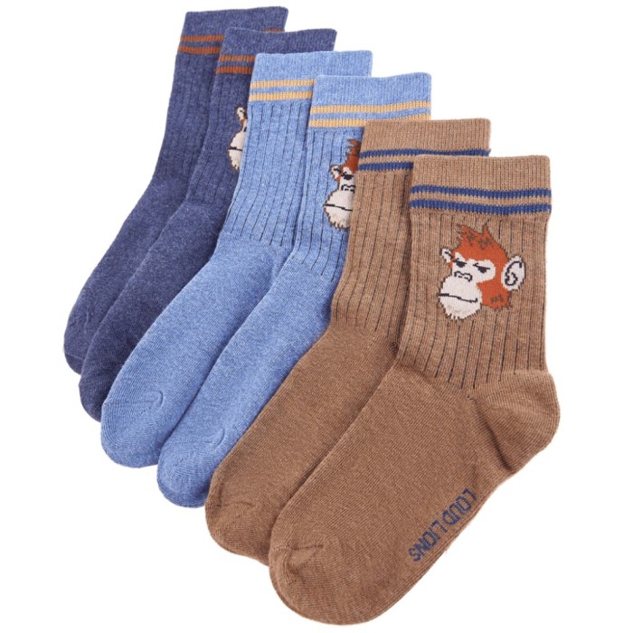 Șosete copii 5 perechi EU 30-34 14742