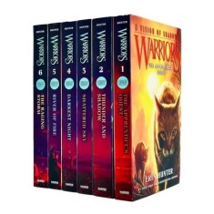 Warriors Cat A Vision of Shadows Series Books 1 - 6 Series